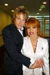 Amsterdam 14 maart 2004
Modeshow Paul Schulten in het Okura hotel.
Adam Curry en Patricia Paay