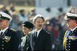 Delft 30 maart 2004
Begrafenis prinses Juliana in Grote kerk 
Prins Akishino van japan
