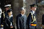 Delft 30 maart 2004
Begrafenis prinses Juliana in Grote kerk 
Prins Akishino van japan