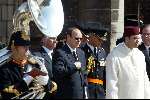Delft 30 maart 2004
Begrafenis prinses Juliana in Grote kerk 
Prins Albert v Monaco