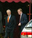 Graveland 11maart 2004
Prins Carlos en zijn vader Prins Carl Hugo lunchen bij restaurant de Colonie.