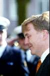 Vlaardingen 13 maart 2004
Prinses Maxima en Prins Willem Alexander bij uitreiking Geuzenpenning.