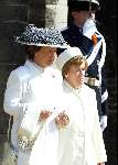 Delft 30 maart 2004
Begrafenis prinses Juliana in Grote kerk 
Prinses Margriet en Prinses Christina