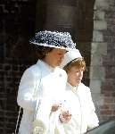 Delft 30 maart 2004
Begrafenis prinses Juliana in Grote kerk 
Prinses Margriet en Prinses Christina