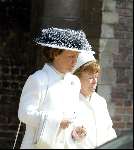 Delft 30 maart 2004
Begrafenis prinses Juliana in Grote kerk 
Prinses Margriet en Prinses Christina
