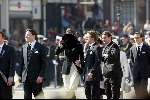 Delft 30 maart 2004
Begrafenis prinses Juliana in Grote kerk .Prinses Marilene hoed
