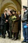 Vlaardingen 13 maart 2004
Prinses Maxima en Prins Willem Alexander bij uitreiking Geuzenpenning.