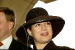 Vlaardingen 13 maart 2004
Prinses Maxima en Prins Willem Alexander bij uitreiking Geuzenpenning.