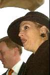 Vlaardingen 13 maart 2004
Prinses Maxima en Prins Willem Alexander bij uitreiking Geuzenpenning.