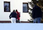 Lech 17 maart 2004
Prinses Maxima, Prins Willem Alexander Prinses Amalia in Lech.
