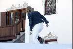 Lech 17 maart 2004
Prinses Maxima, Prins Willem Alexander Prinses Amalia in Lech.