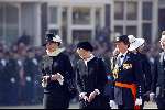 Delft 30 maart 2004
Begrafenis prinses Juliana in Grote kerk . Maxima met hofdame
