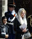 Delft 30 maart 2004
Begrafenis prinses Juliana in Grote kerk 
Prinses Noor