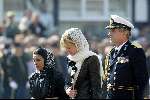Delft 30 maart 2004
Begrafenis prinses Juliana in Grote kerk 
Prinses Noor v Jordanie
