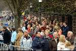 Den Haag 28 maart 2003
Afscheid nemen van Prinses Juliana bij paleis Noordeinde