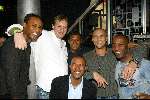 Amsterdam 3 maart 2004
Presentatie nieuw magazine Jacky in Jimmy Woo.
Aron Winter en Regi Blinker