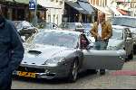 Amsterdam 16 maart 2004
Rene Bloem met ferrari op pc hooftstraat