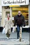 Amsterdam 29 maart 2003
Rob Houwer met vriendin boodschappen doen