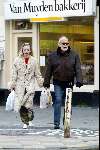 Amsterdam 29 maart 2003
Rob Houwer met vriendin boodschappen doen