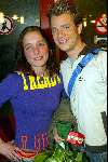 Hilversum 6 maart 2004
Idols in studio 22. Robin Idols met vriendin Nanna
Eerste finale ronde 2004