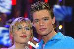 Hilversum 6 maart 2004
Idols in studio 22. Maud Idols en Ron Idols 
Eerste finale ronde 2004