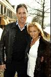 Muiden 29 maart 2003
Presentatie dvd Gerard Joling bij Cafe ome Ko in Muiden.
Tatjana  met vriend Ewald