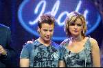 Hilversum 13 maart 2004
Finale Idols in studio 22 in Hilversum.
Robin idols en Tooske Breugem