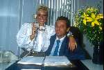 Vannessa,    Connie v Breukhoven met haar nieuwe vriend Hans Breukhoven 1987