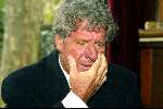 Blaricum 2 maart 2004
Willibrord Frequin bij cafe Moeke Spijkstra