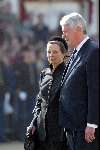 Delft 30 maart 2004
Begrafenis prinses Juliana in Grote kerk 
Wim Kok met vrouw