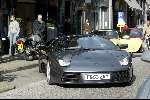 Amsterdam 27 maart 2004
Winston Bogarde met Lambourgini op PC Hooftstraat