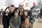Biddingshuizen 25 maart 2005
opening Walibi World.
Bart Chabot met zijn zoons