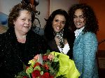 Hazerswoude rijndijk 17 maart 2005
Opening sportschool Leontien v Moorsel.
Leontien en Chimene v Oosterhout