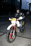 Amsterdam 23 maart 2005
Premiere Gumboots in theater fabriek.
Daniel Boissevain op moter