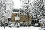 Amsterdam 2 maart 2005
Huis Reinout Oerlemans en Danielle Overgaag in de sneeuw.