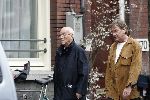 Amsterdam 25 januari 2005
Edgar Vos wandelen door Amsterdam met zijn vriend
