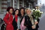 Amsterdam 25 maart 2005
Patty Brard viert 50e verjaardag met Francis (big Diet) en nog 2 vriendinnen bij Quartier Sud