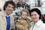Biddingshuizen 25 maart 2005
opening Walibi World.
Gianni Romme met zoon en vrouw en vriendinnetje