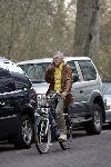 Amsterdam 24 maart 2005
Hans Dagelet op fiets met gsm
