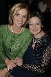 Amsterdam 12 maart 2005
Modeswow Mart Visser in het Hilton.
Tooske Breugem met Ineke Schreuder