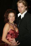 Amsterdam 9 maart 2005
Premiere Hotel Rwanda in Tushinski
Katja Schuurman met Thijs Romer