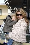 Biddingshuizen 25 maart 2005
opening Walibi World.
Leontine Borsato met Senna