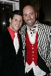 Amsterdam 12 maart 2005
Modeswow Mart Visser in het Hilton.
Maik de Boer met vriend