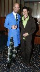 Amsterdam 13 maart 2005
Modeshow Paul Schulten in Okura. 
Maik de Boer met vriend