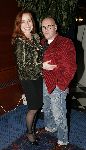 Amsterdam 7 maart 2005
Modeshow Ronald Kolk in hotel Krasnapolsky.
Marianne Mudder met Serge Henri Valcke