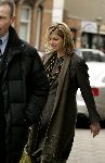 Amsterdam 18 maart 2005
Maxima zwanger op bezoek bij een vriendin. Maxima is bij cafe Bond geweest in de Valeriusstraat. Beveiliging