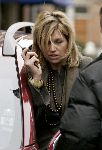 Amsterdam 18 maart 2005
Maxima zwanger op bezoek bij een vriendin. Maxima is bij cafe Bond geweest in de Valeriusstraat. BMaxima stapt in auto van Prins Willem Alexander.