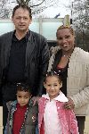 Biddingshuizen 25 maart 2005
opening Walibi World.
Nelli Cooman met dochter neefje en man