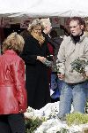 Wijk bij Duurstede 16 maart 2005
Prinses Irene op de markt in Wijk bij Duurstede