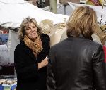 Wijk bij Duurstede 16 maart 2005
Prinses Irene op de markt in Wijk bij Duurstede